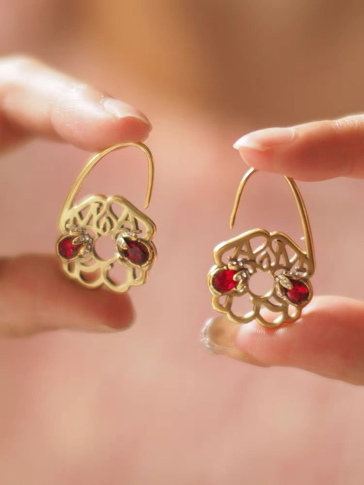 Lorraine Earrings | 24k Gold Plated