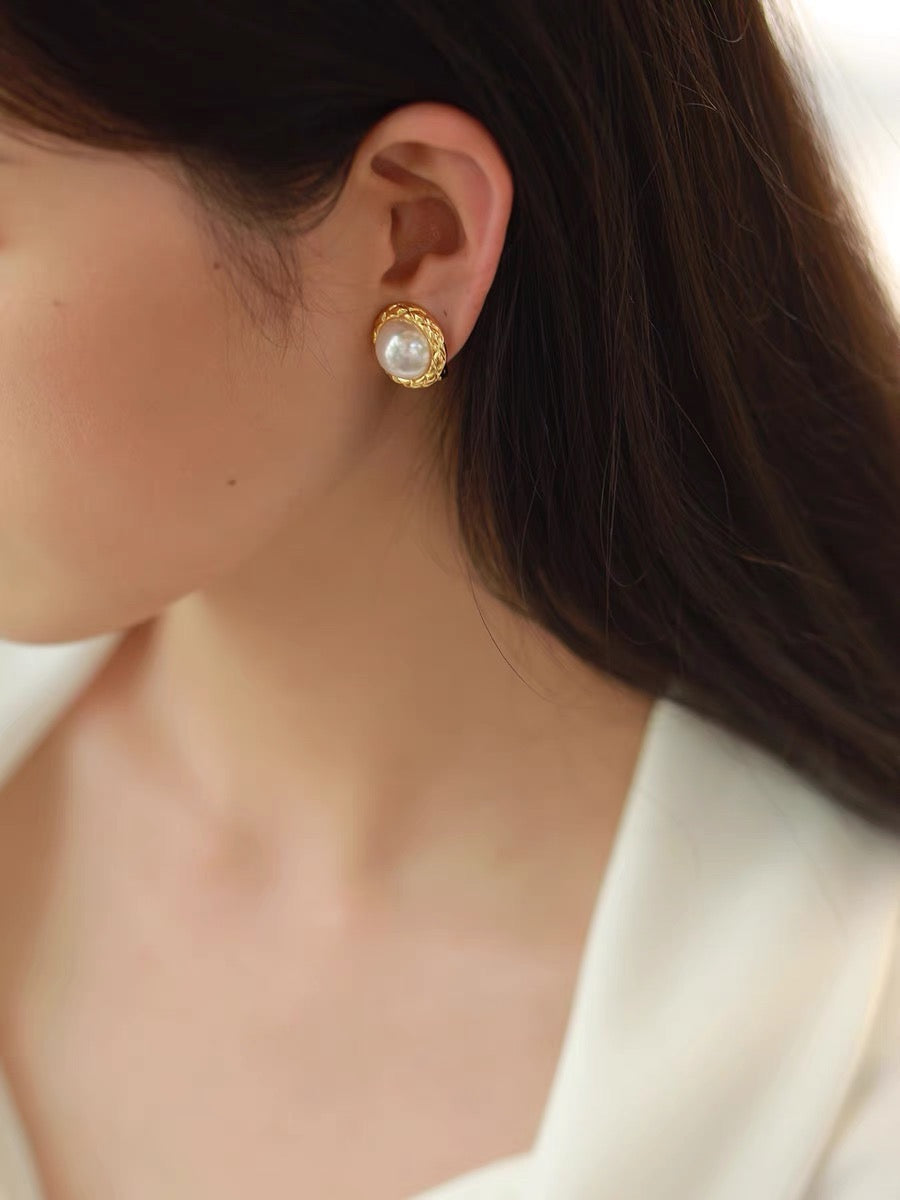 Sybella Earrings | 18k Gold Plated