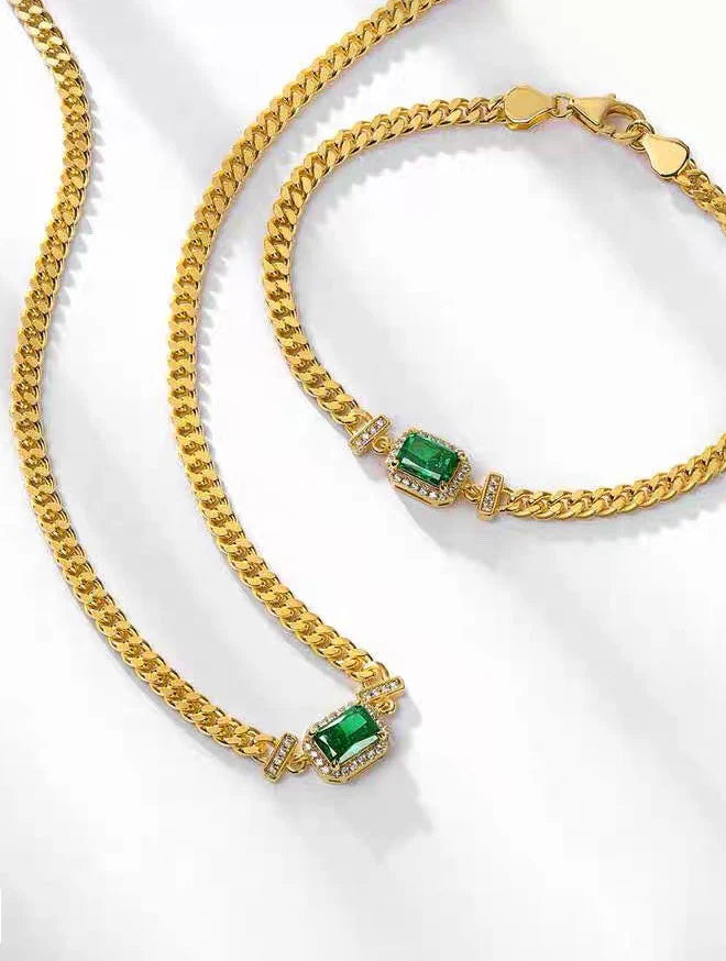 Celia Necklace Set | 24k Gold Plated