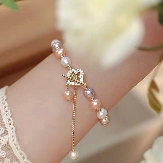 Pixie Pearl Bracelet | 18k Gold Plated