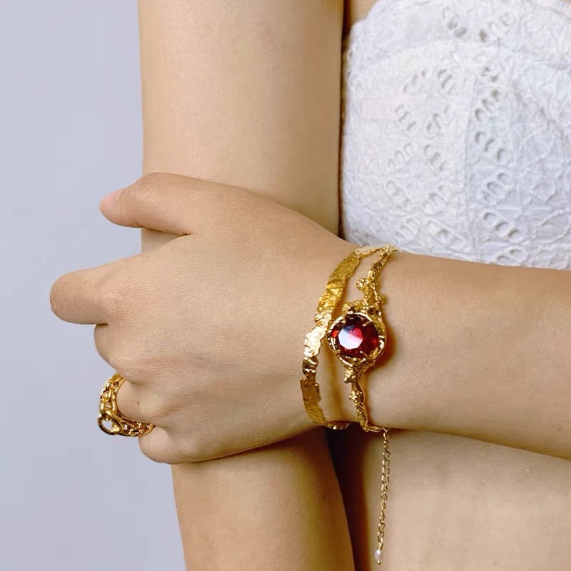 Hallie Bracelet | 18k Gold Plated