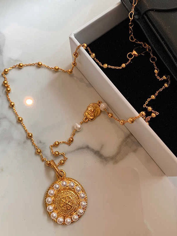 Clarence Necklace | 24k Gold Plated