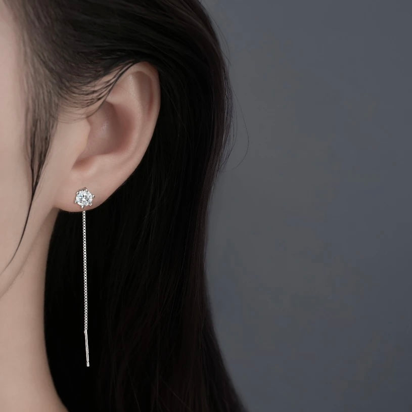 Cecile Earrings | Sterling Silver