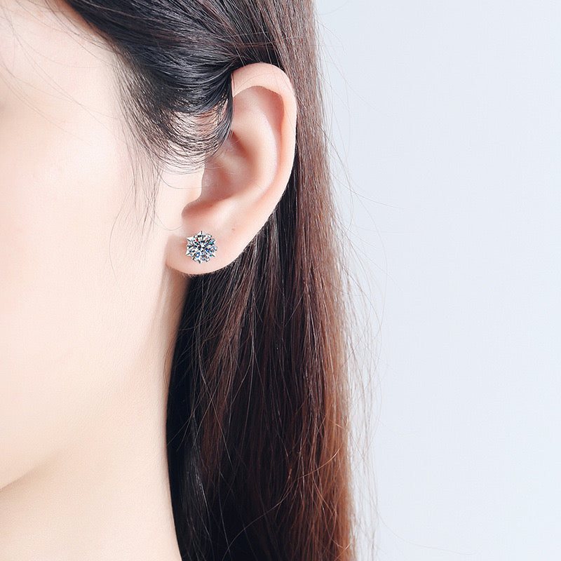 Gemma Earrings | Sterling Silver