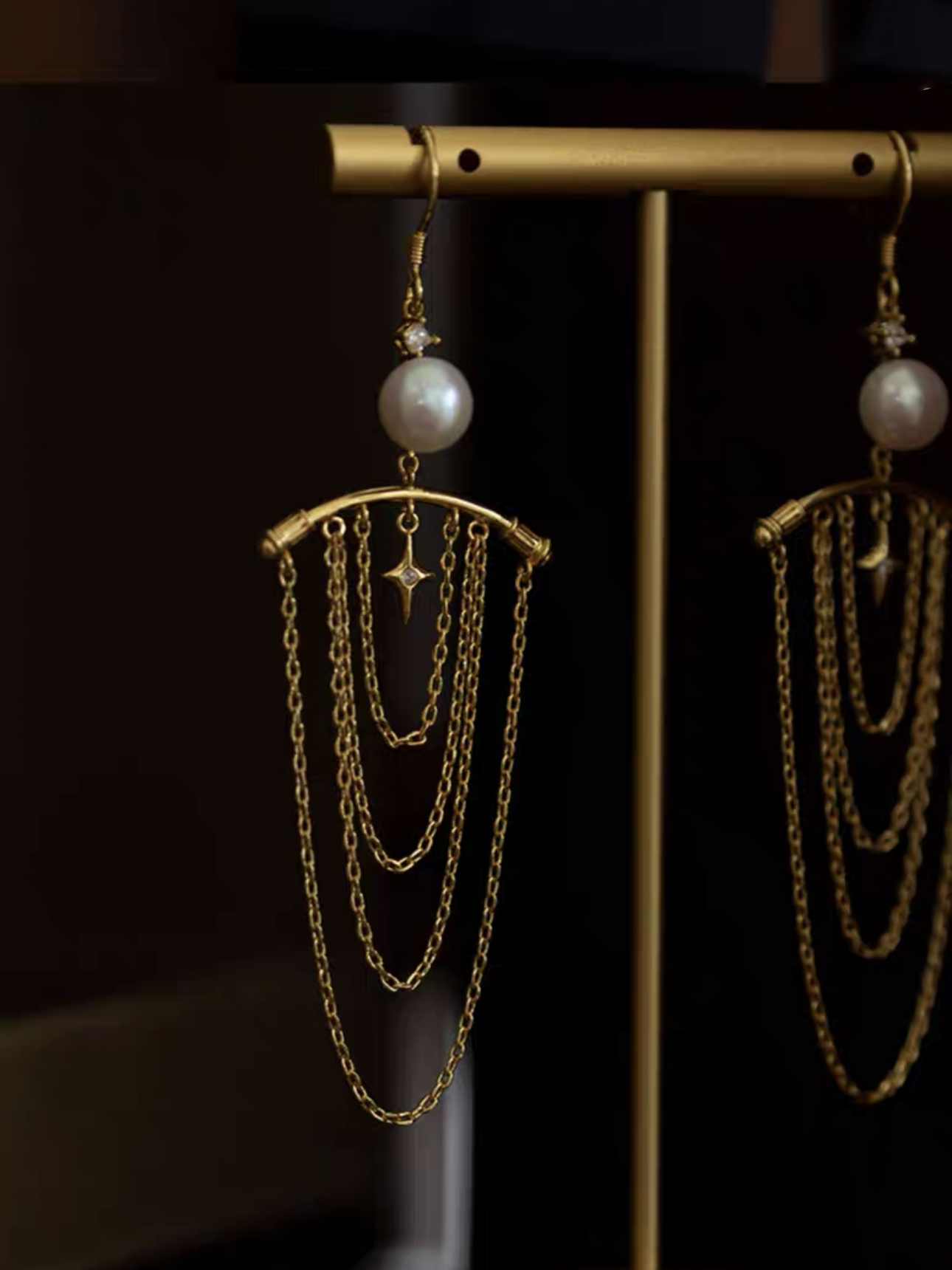 Celene Earrings | 18k Gold Plated