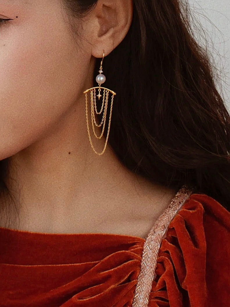 Celene Earrings | 18k Gold Plated