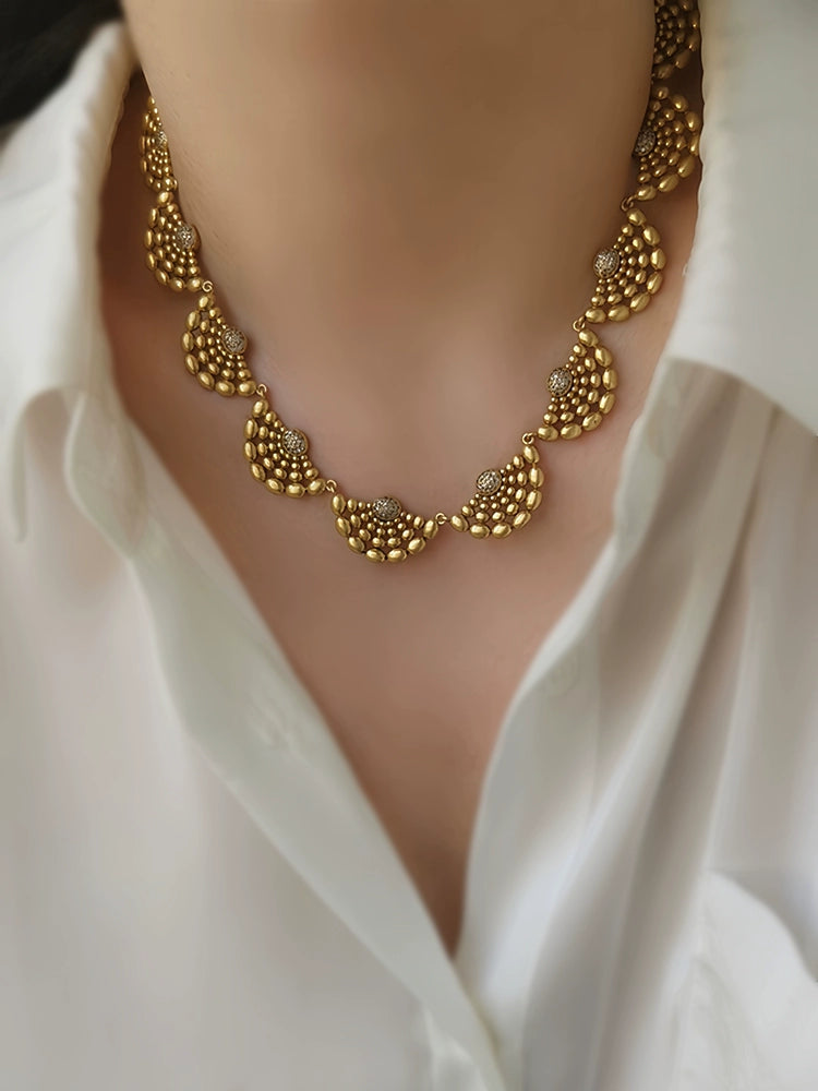 Eloise Necklace Set | 24k Gold Plated