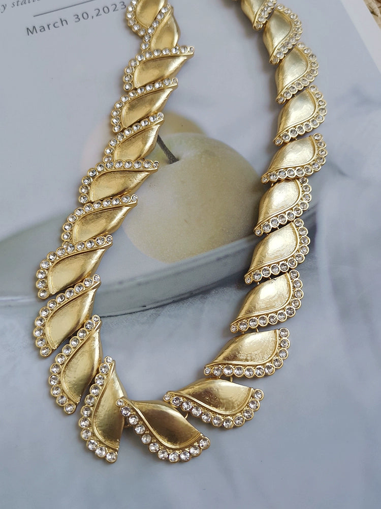 Claire Necklace | 24k Gold Plated