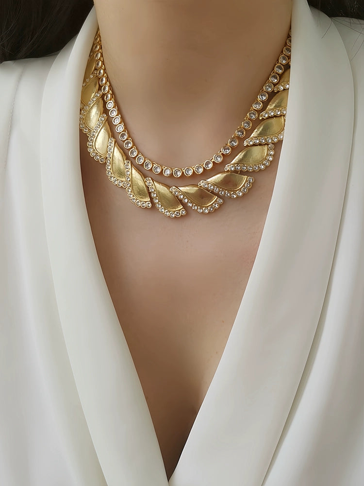 Claire Necklace | 24k Gold Plated