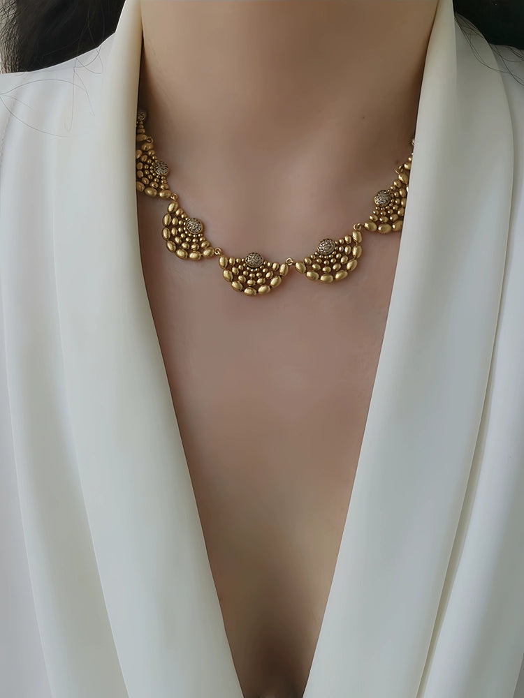 Eloise Necklace Set | 24k Gold Plated