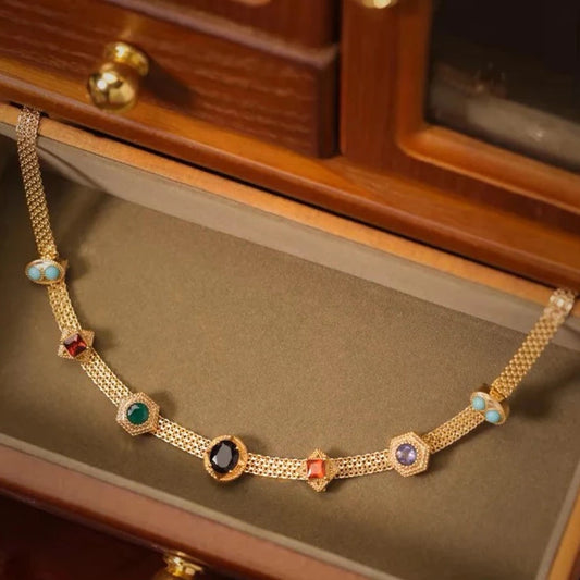 Tilda Necklace Set | 24k Gold Plated
