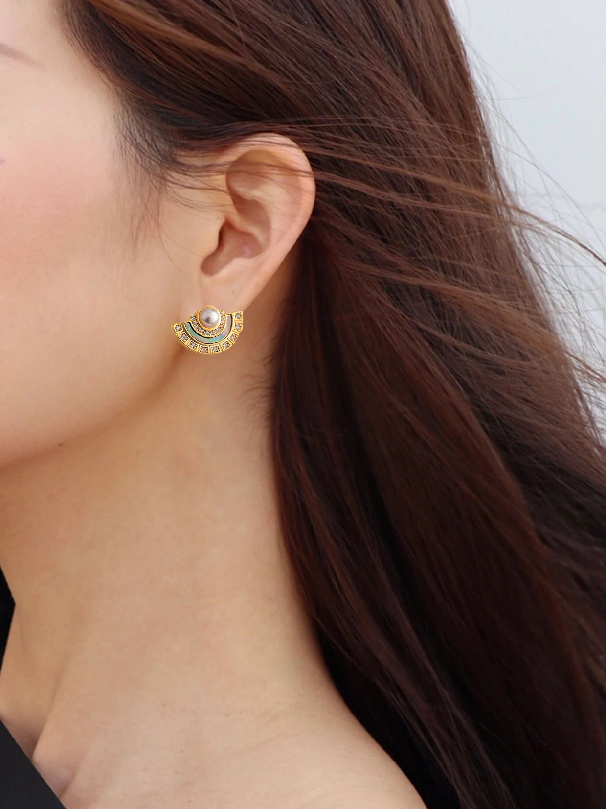 Henrietta Earrings | 24k Gold Plated