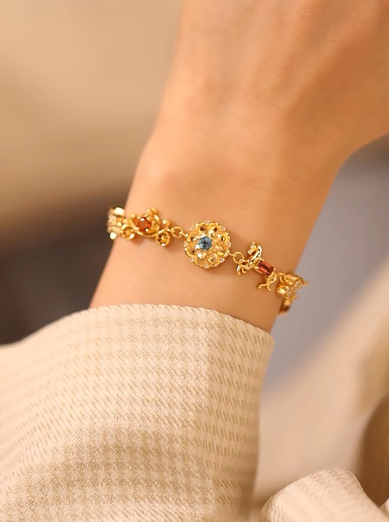 Rowena Bracelet | 24k Gold Plated