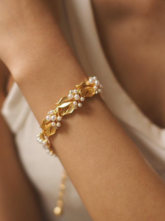 Nora Bracelet | 24k Gold Plated