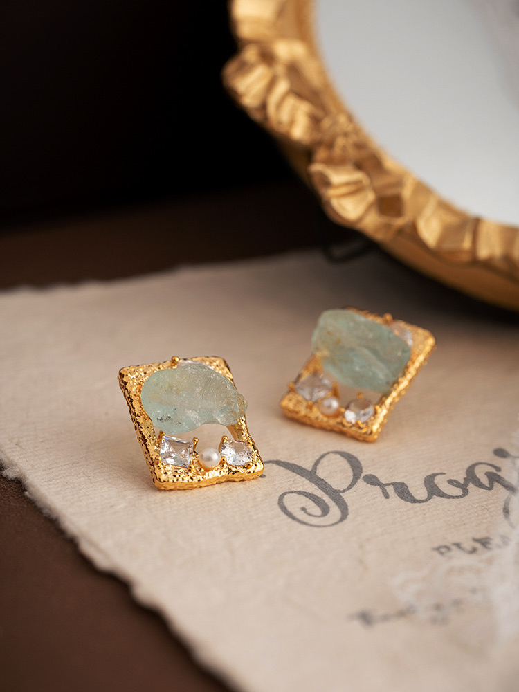 Loretta Earrings | 24k Gold Plated